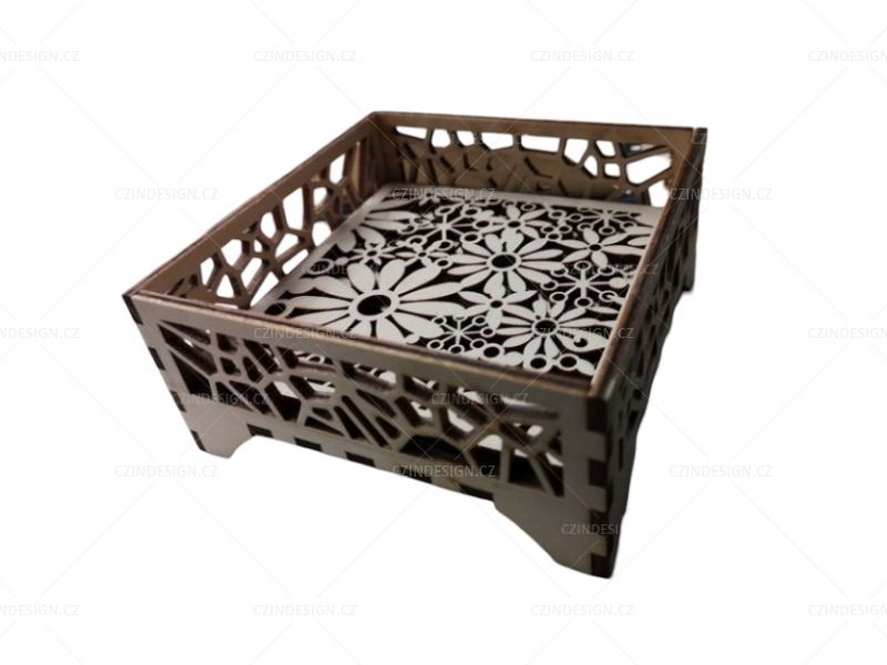 Krabička na podložky 100x100mm - TA18