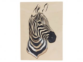 3D obraz zebra 300 x 210 mm - 3M21