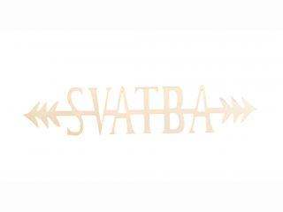 Svatební směrovka 750 mm - LA46